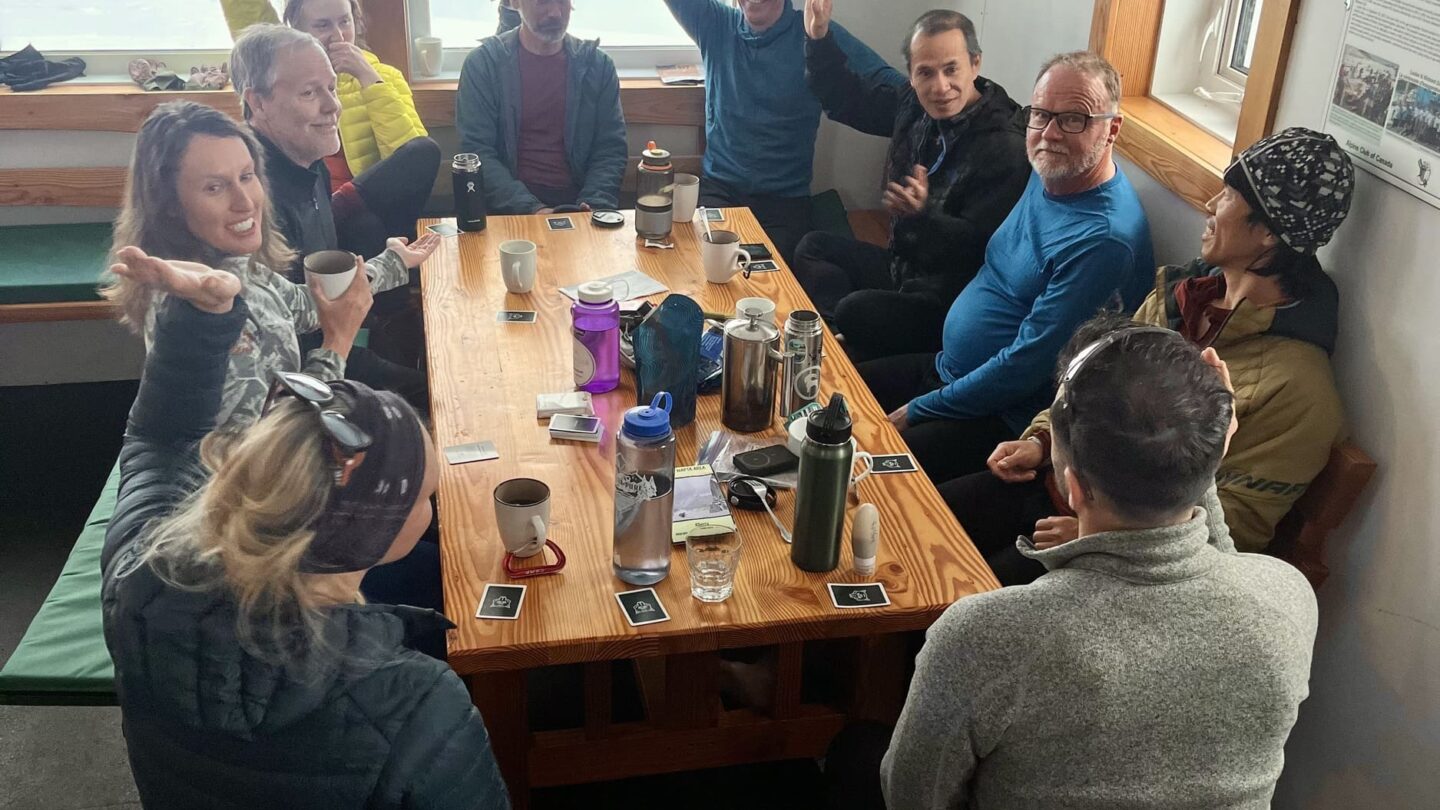 skiers hut bow yoho traverse