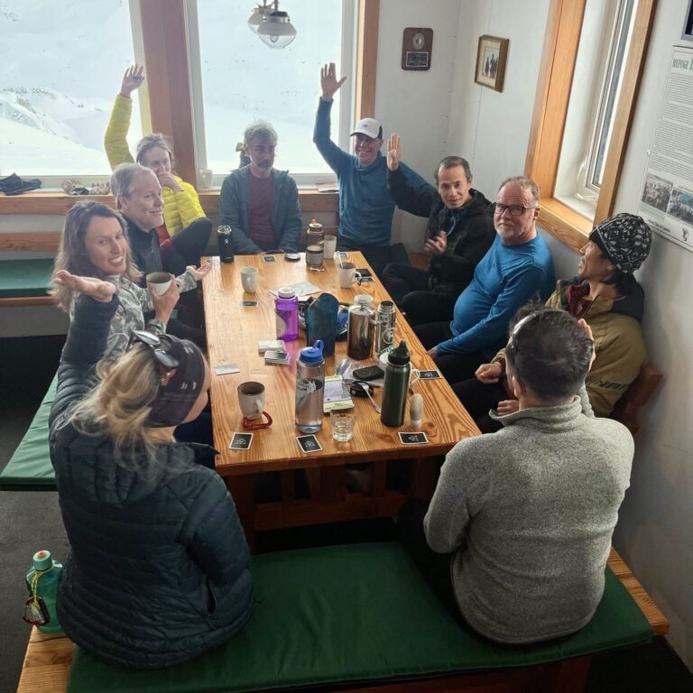 skiers hut bow yoho traverse