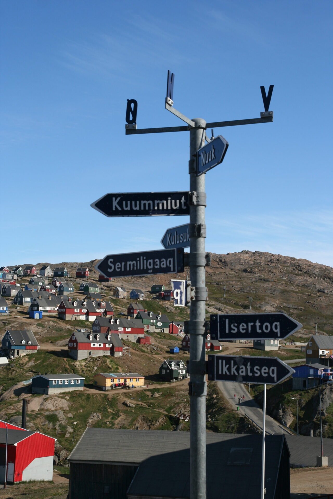 Tasiilaq signpost