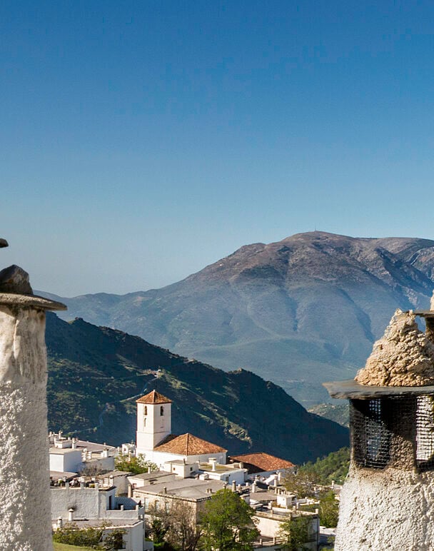 Guided hiking tour in the Alpujarras, Spain.