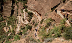 Walter’s Wiggles were named after Walter Ruesch, the park’s first superintendent, who constructed these switchbacks in 1926.