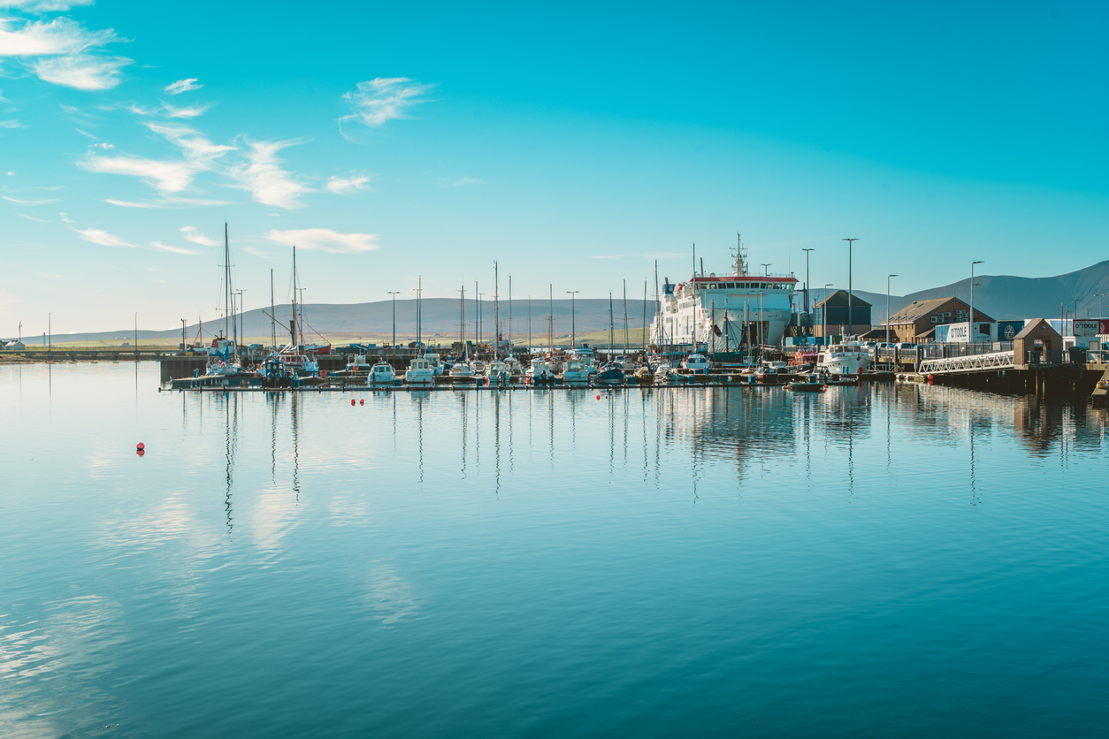 Charming Stromness village