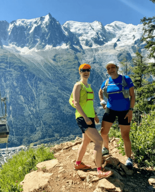 Guided all-women trail running tour in Chamonix and Courmayeur
