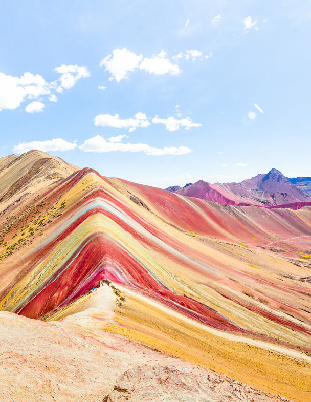 Hiking the Rainbow Mountain in Peru