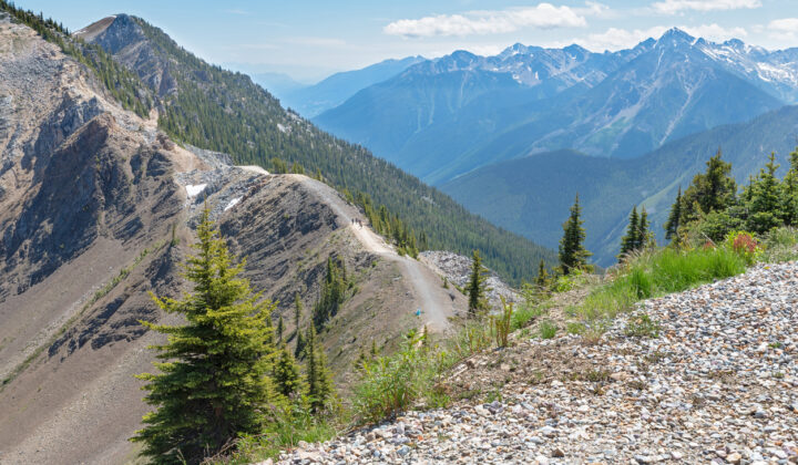 Terminator Peak in Tumbler Ridge