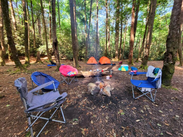 Campfire on the Appalachian Trail