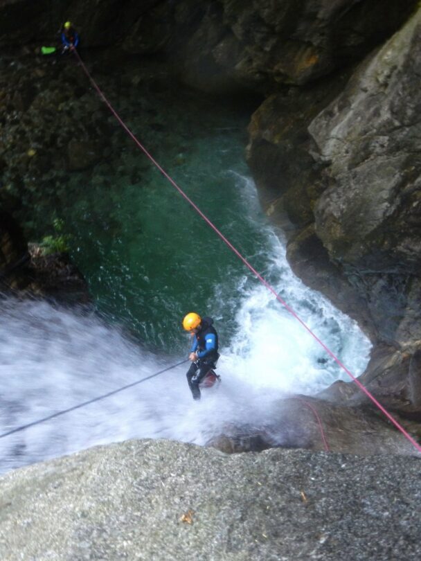 Guided canyoneering tour in the Julian Alps
