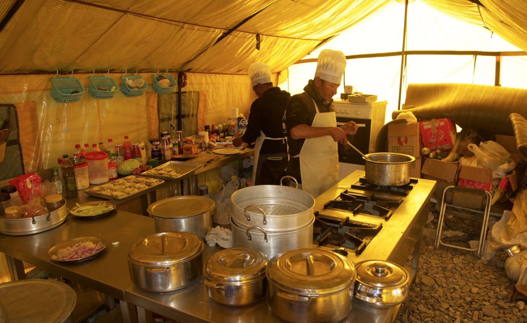 Cooks in the Everest Base Camp