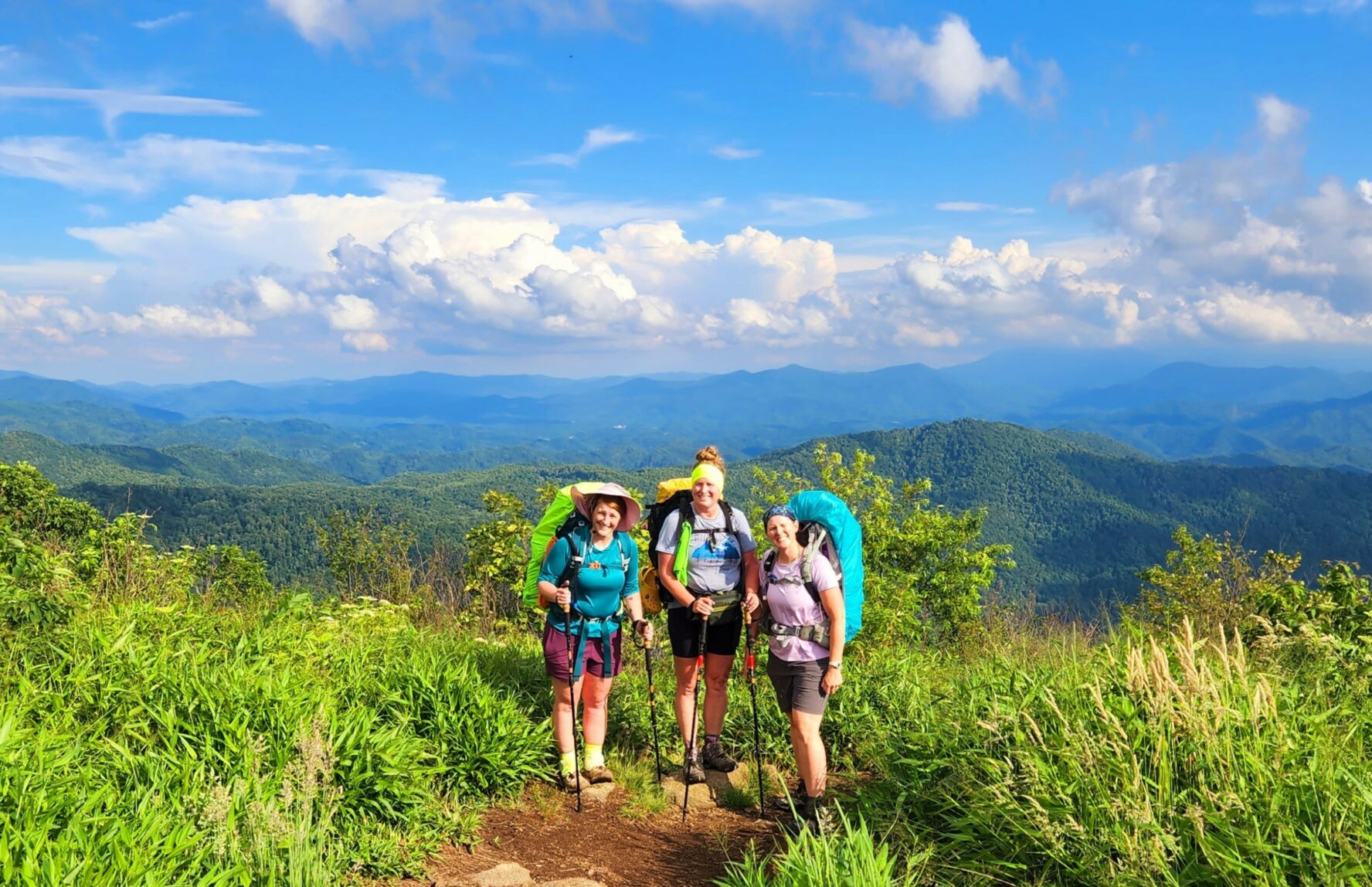 Guided and supported thru hike of the Appalachian Trail