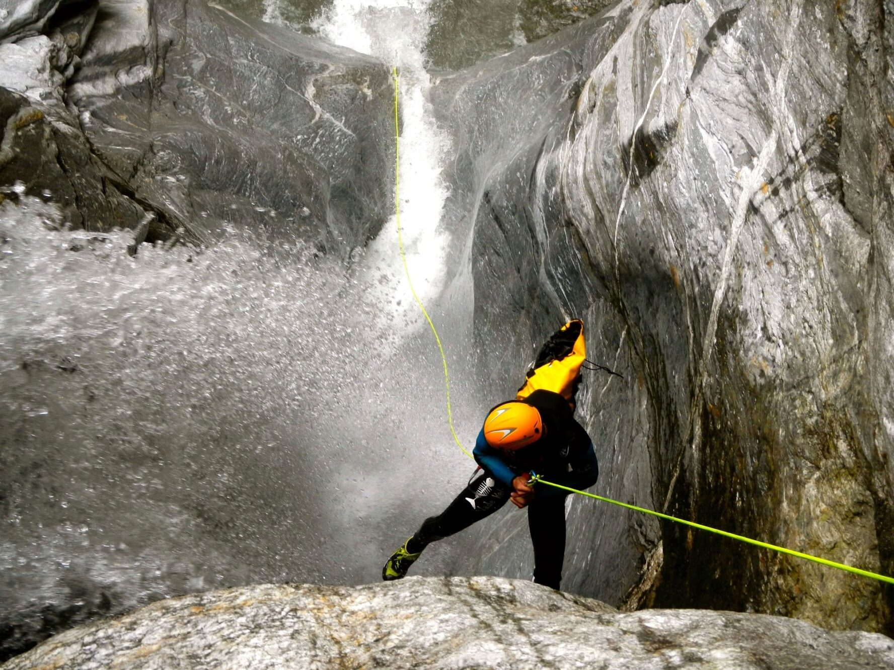 Guided canyoneering tour in the Julian Alps