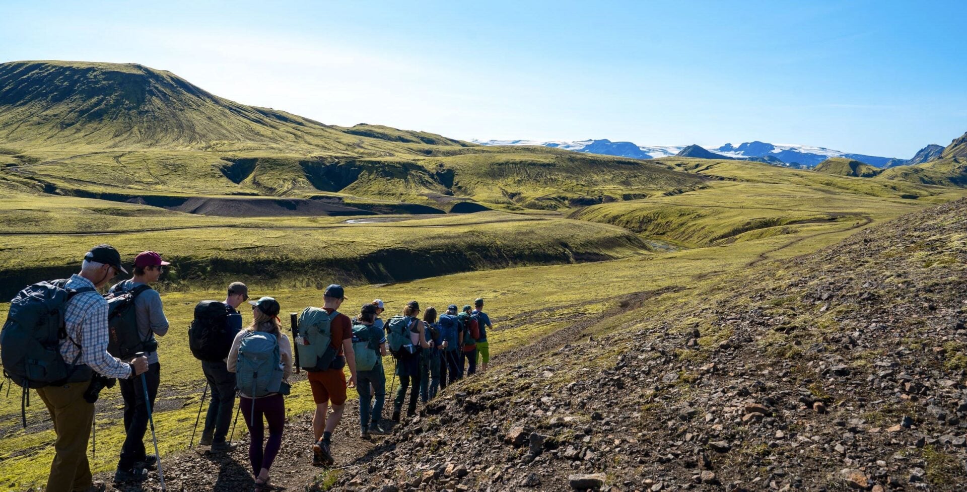 laugavegur tent based adventure tour
