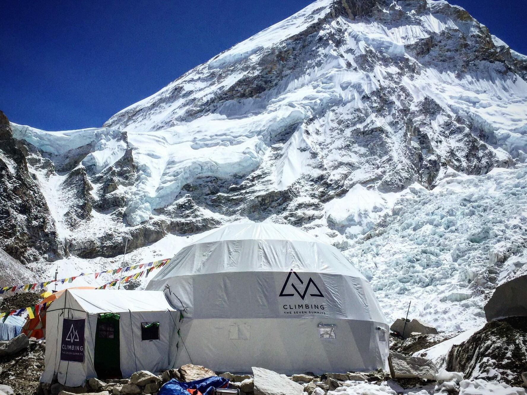 Outside view of the CTSS tent