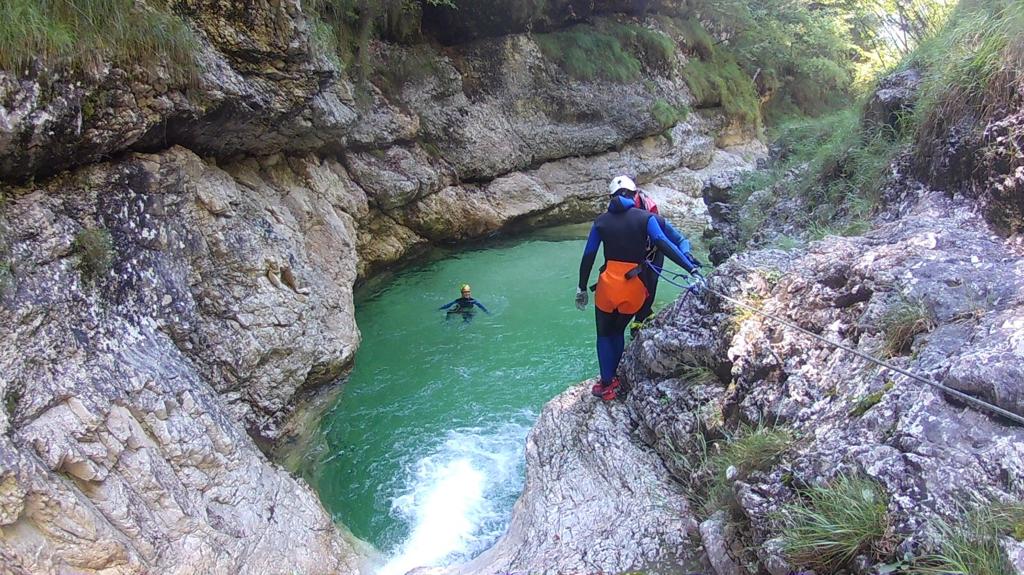 Pool in the Julian Alps