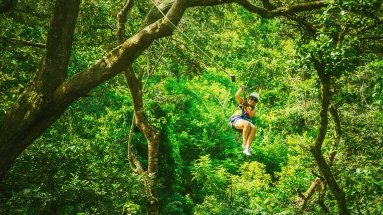 Volcanoes, rivers and beaches in Costa Rica