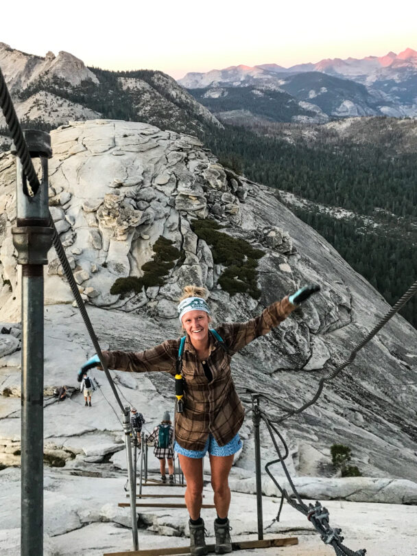 Backpacking adventures in Half Dome, Yosemite