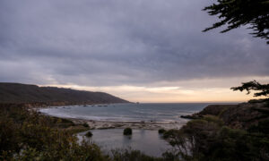 A sunset at Andrew Molera State Park, California.