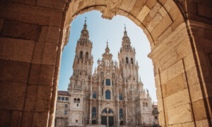 Santiago de Compostela Cathedral, the finish line of the Camino de Santiago