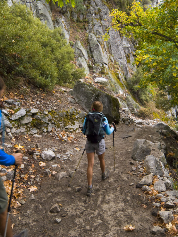 Backpacking adventures in Half Dome, Yosemite