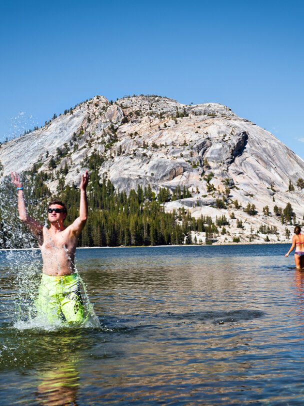 Backpacking adventures in Half Dome, Yosemite