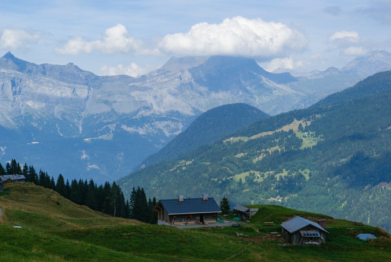 Passy Mountains in Haute Savoie