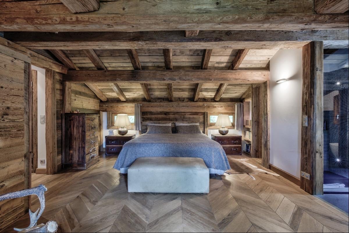 Spacious double room in Chamonix in a chalet