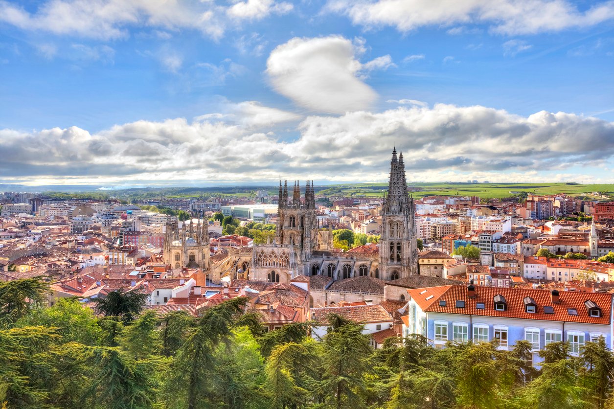 Burgos cathedral in Spain