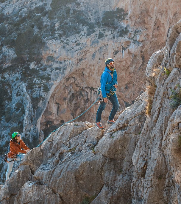Costa Blanca guided rock climbing adventure