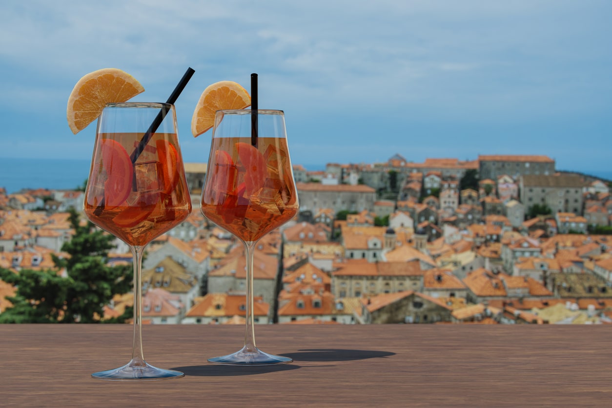 Cocktails in Dubrovnik