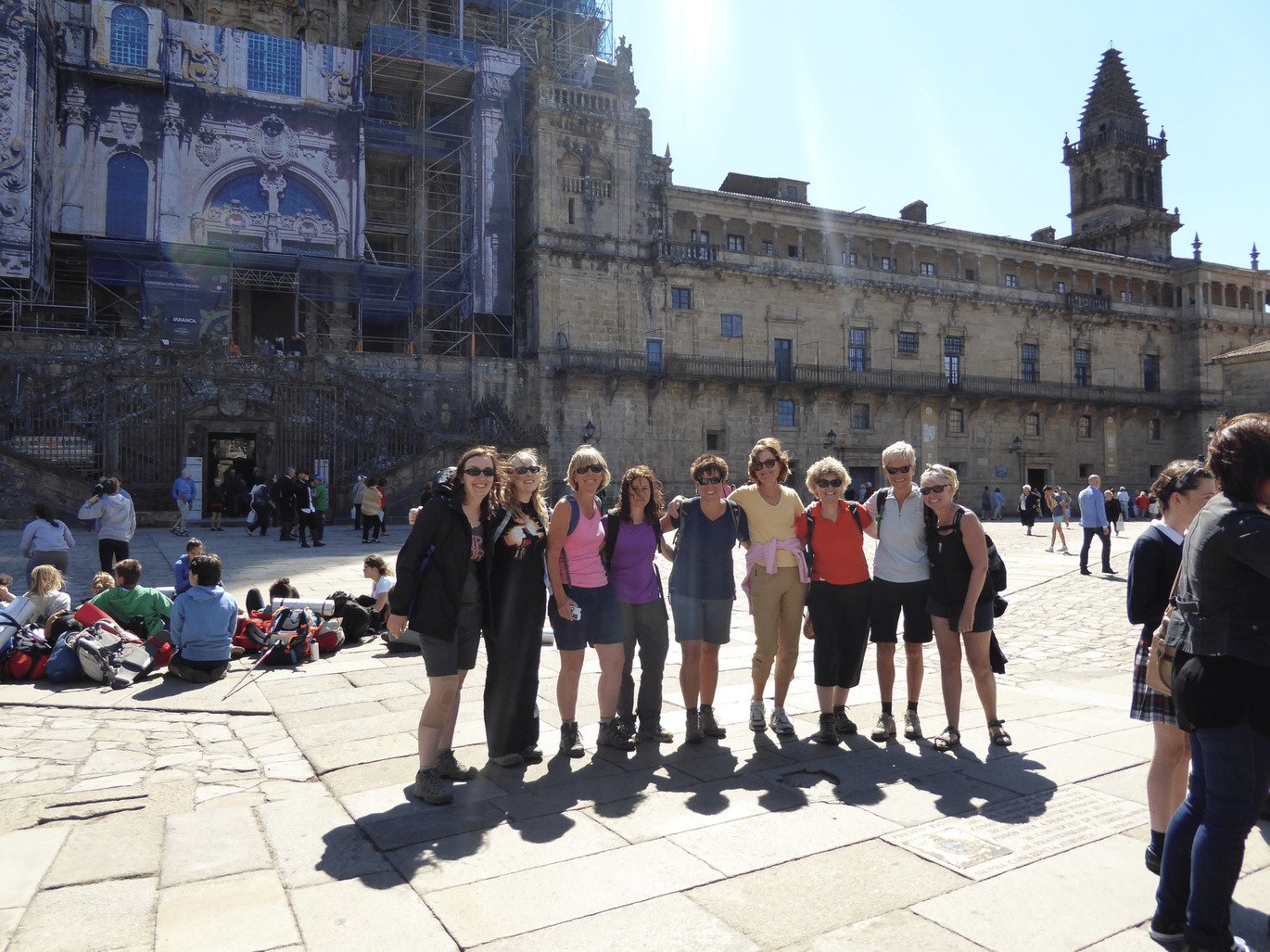 Group in Santiago de Compostela