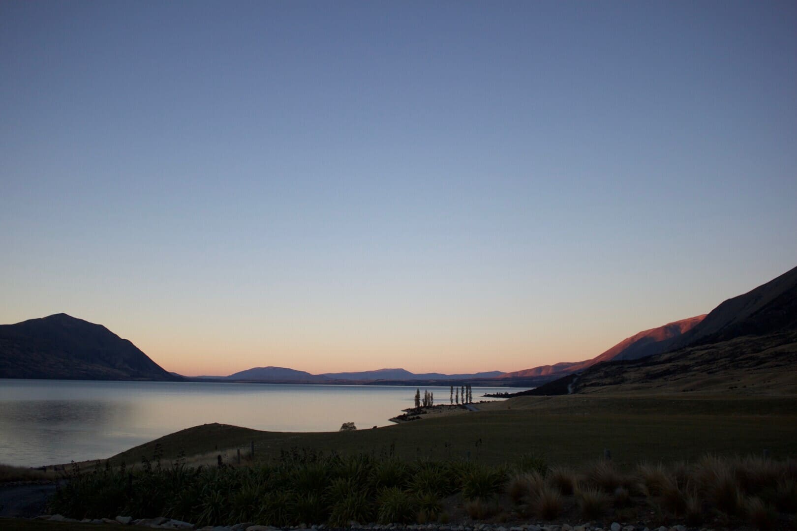 Lake Ohau sunset