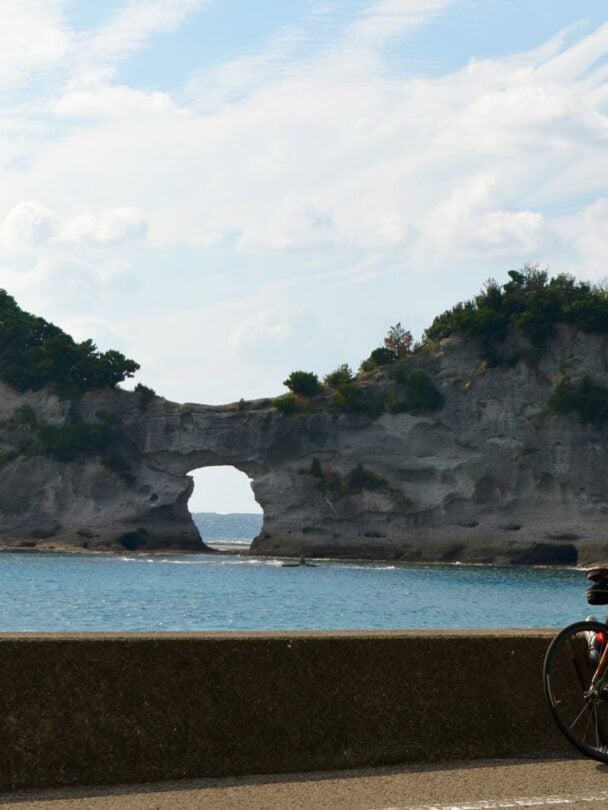 Guided hike and bike tour along Kumano Kodo in Japan