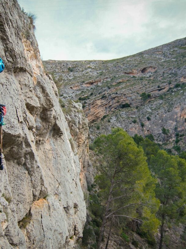 Costa Blanca guided rock climbing adventure
