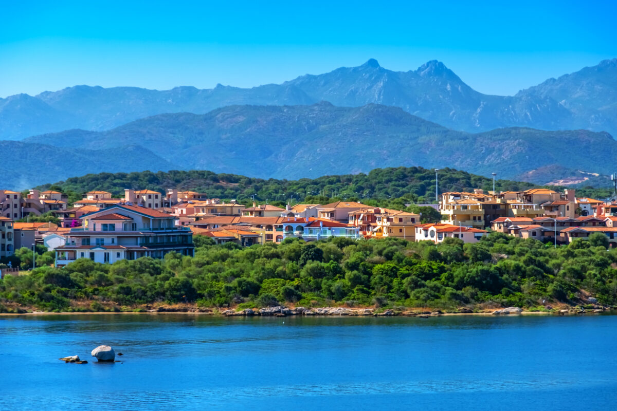 Olbia coastline