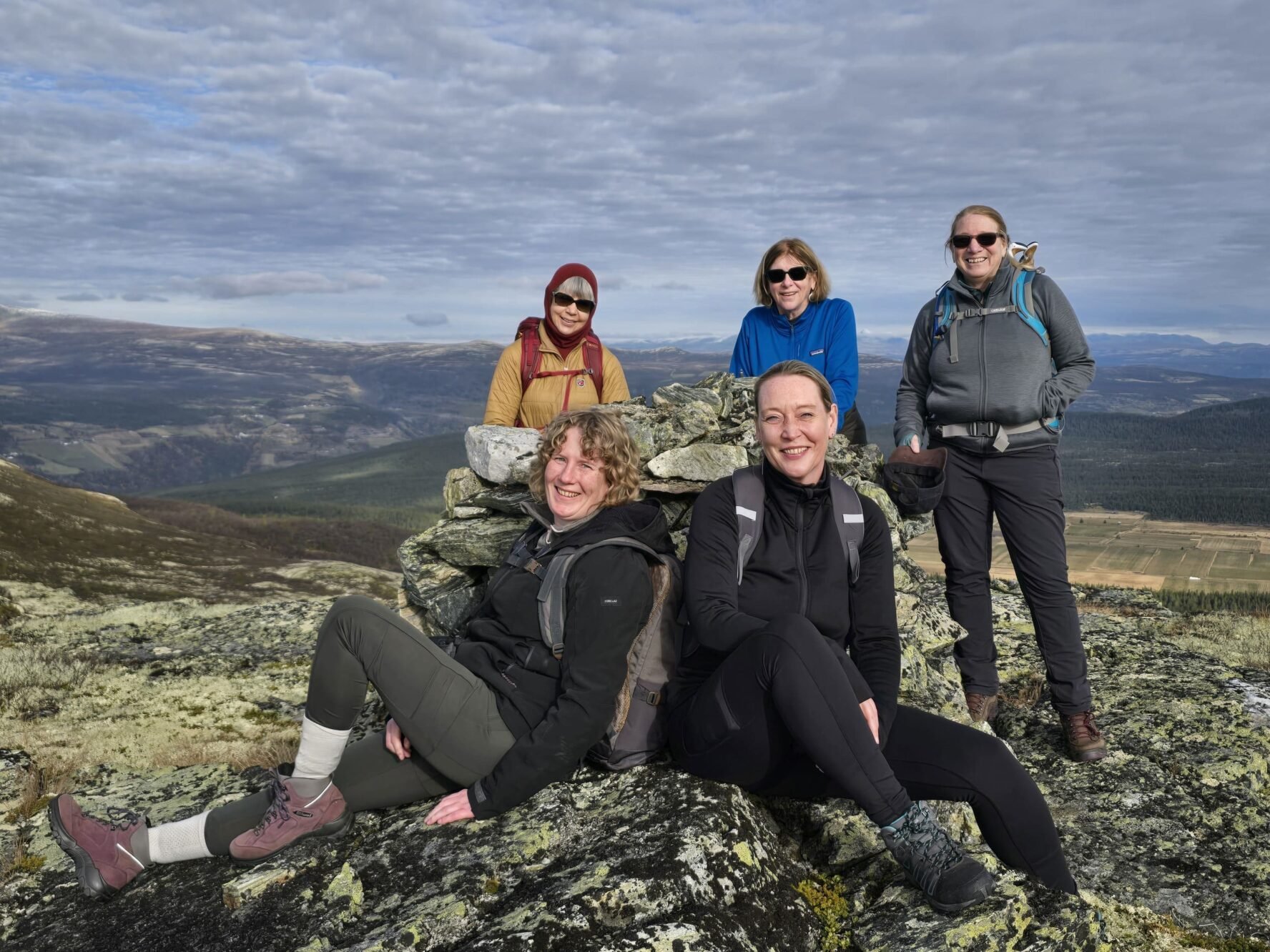 Panoramic views on a women's trip
