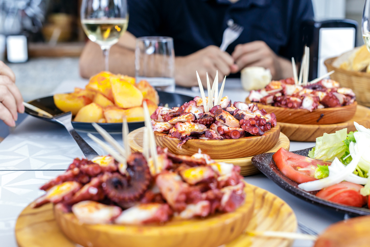 Pulpo, Galician meal