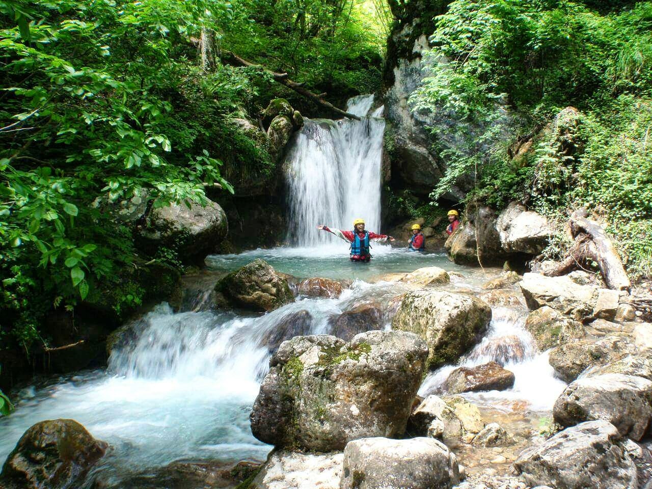 Rafting on the Tara river in Montenegro