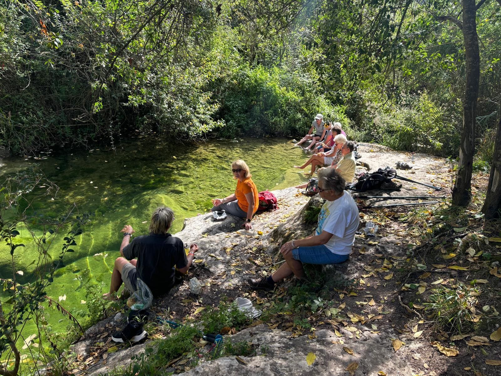 Resting in Sicily women