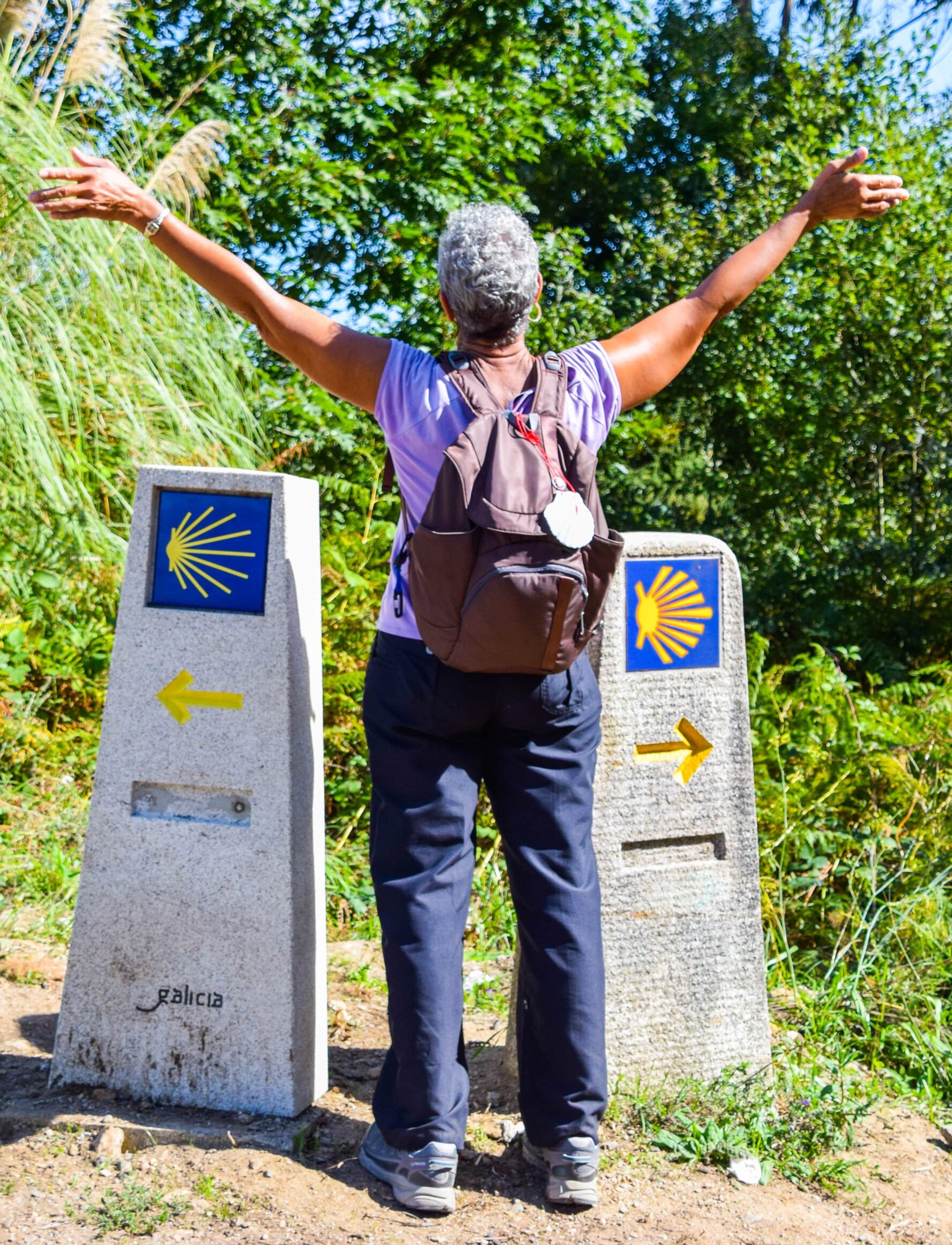 Self guided walking along the Camino de Santiago