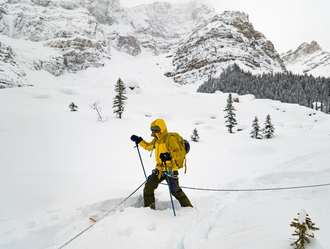 Crevasse rescue course Banff