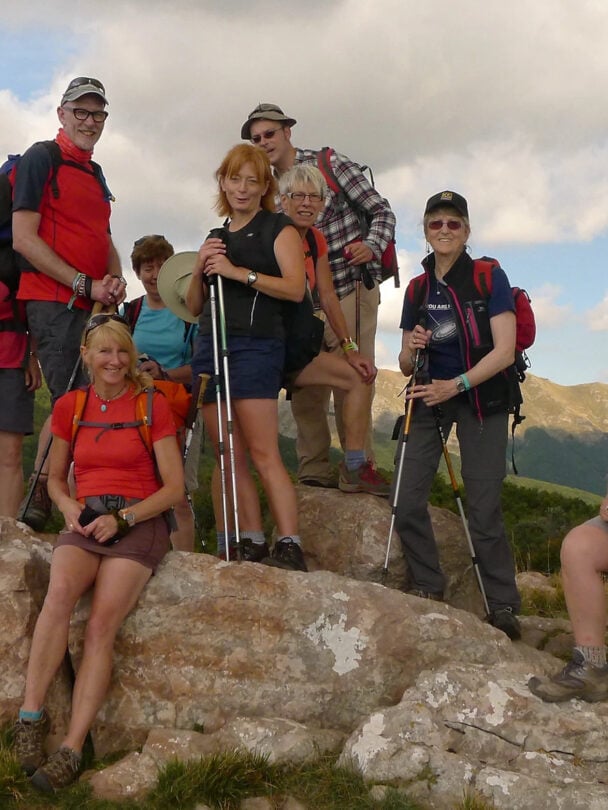 Hiking adventure in the mountains of Tuscany.