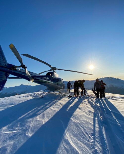 Guided backcountry skiing in British Columbia’s West Coast