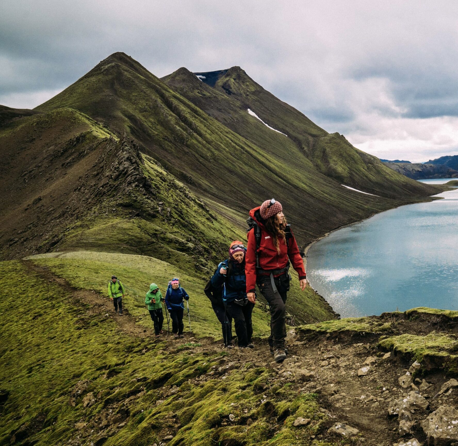 Hiking Iceland hidden trails hikers