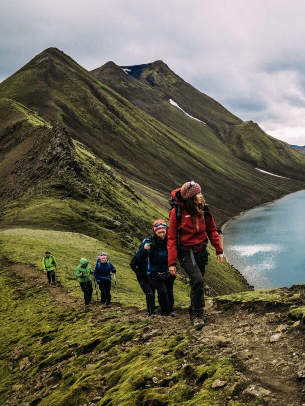 Hiking Iceland hidden trails hikers