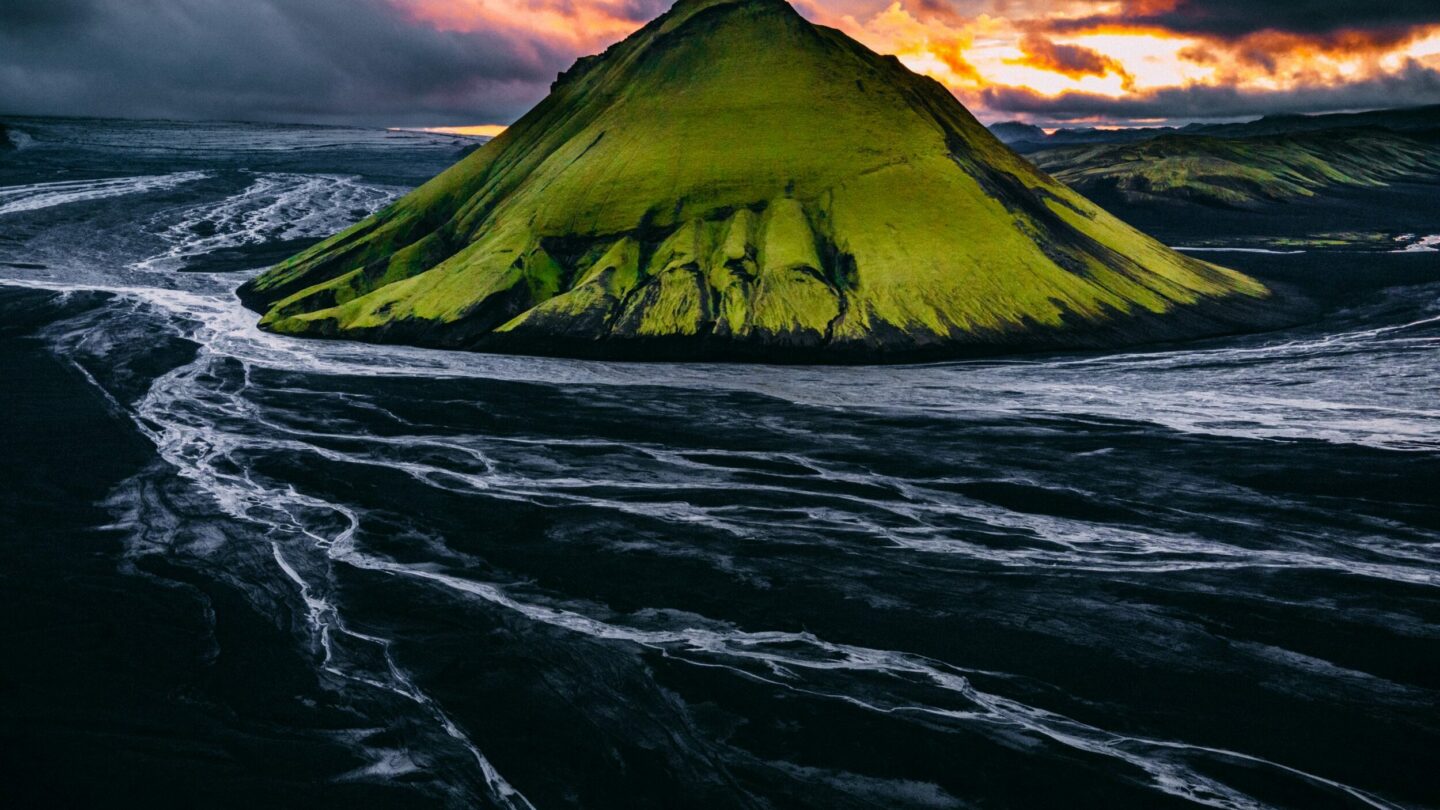 Maelifell mountain Iceland