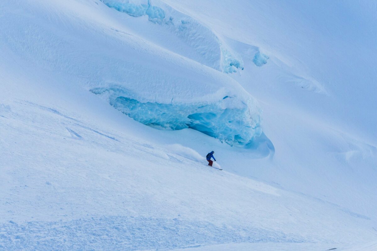 Skier in BC