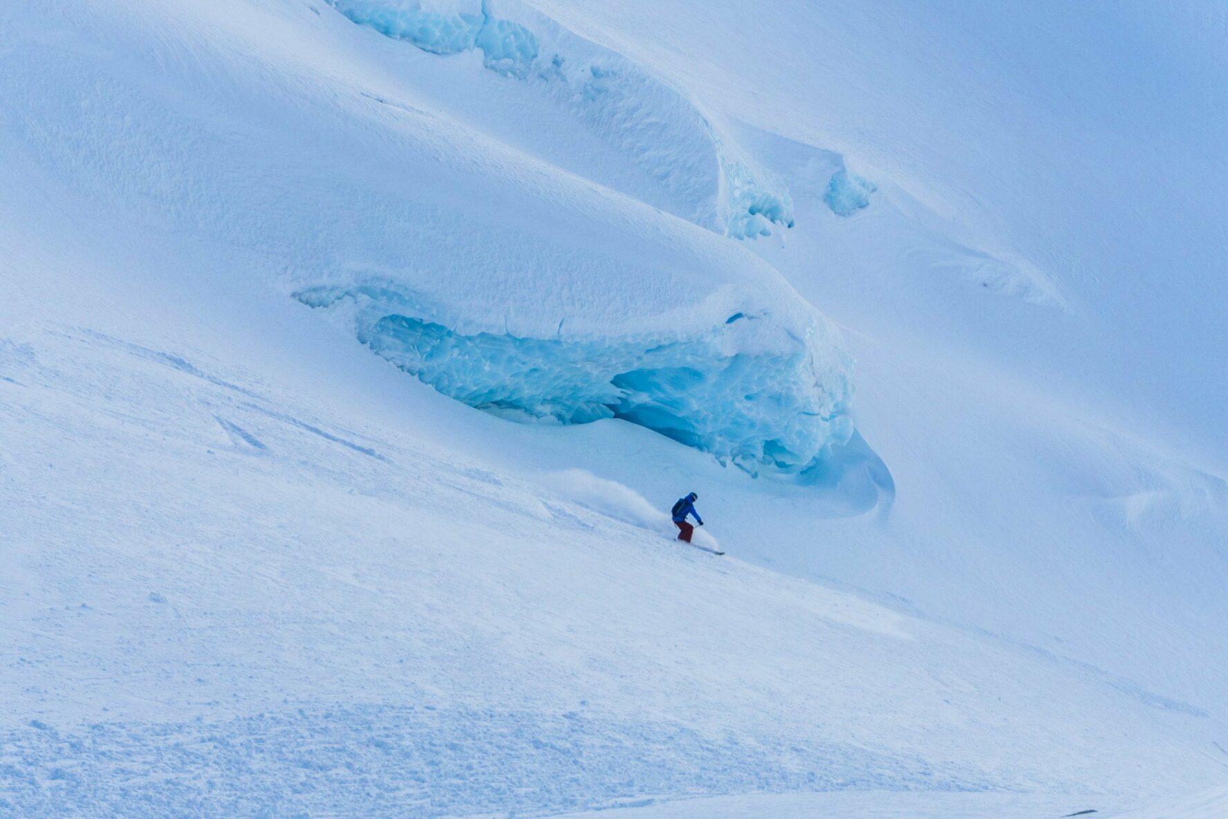 Skier in BC