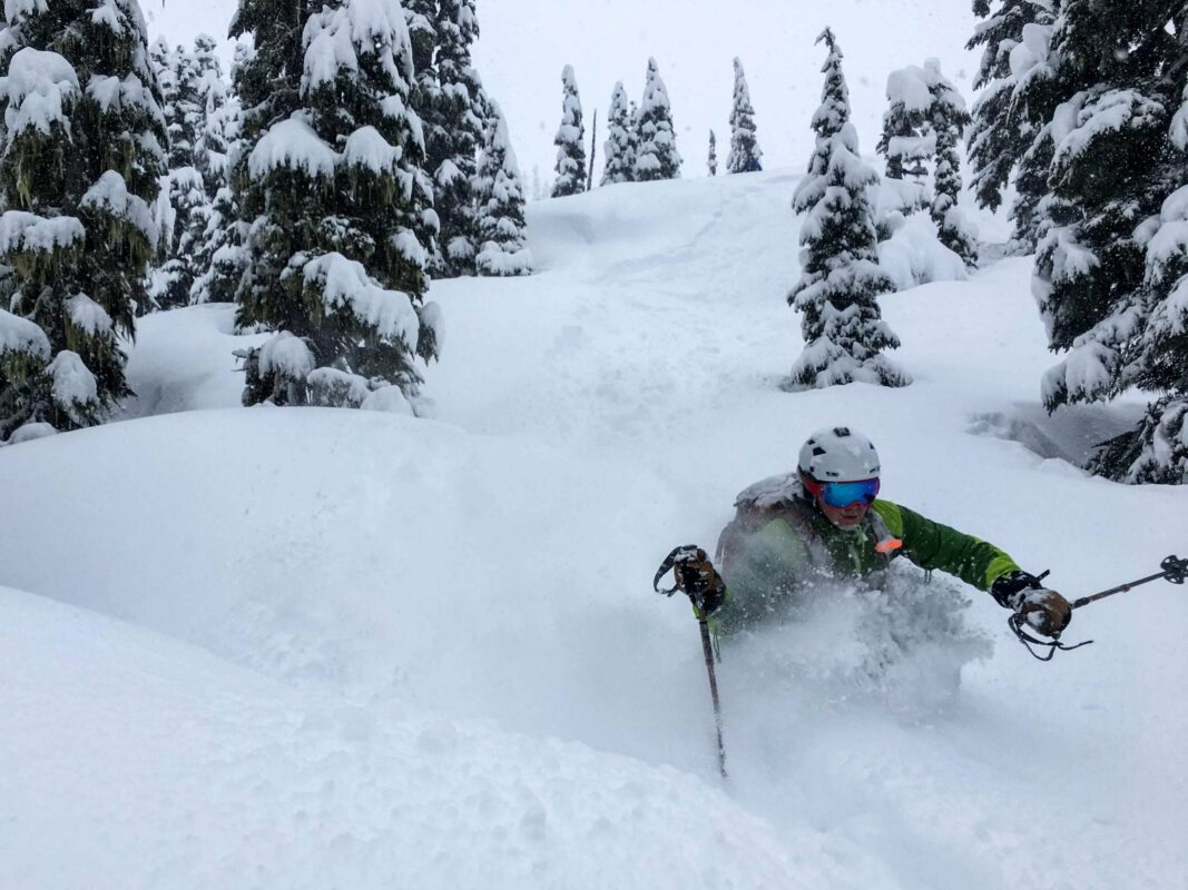 Skier on the West Coast