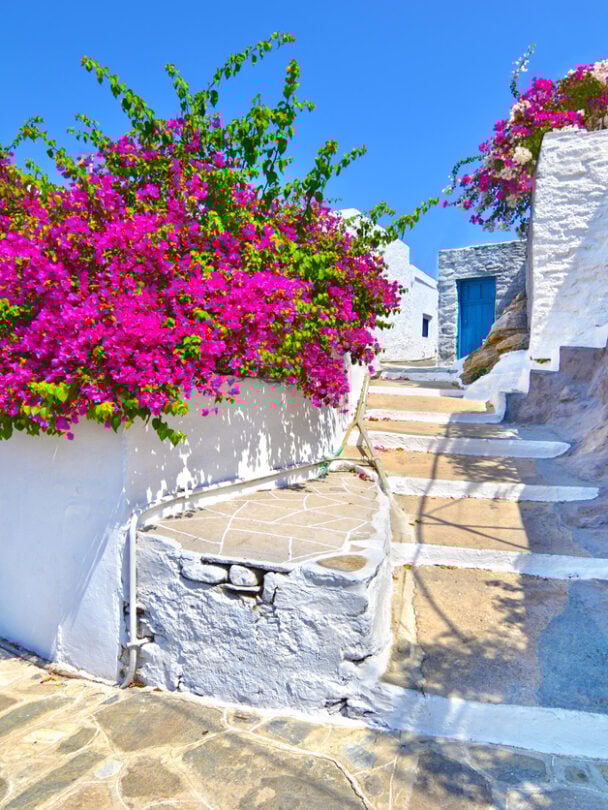 Self-guided hiking in the Cyclades