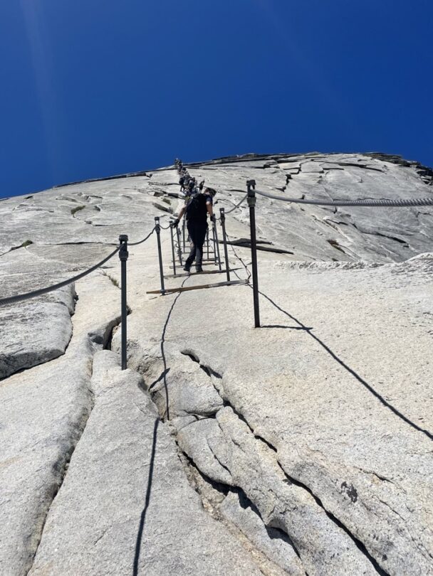 Guided Half Dome hiking tour