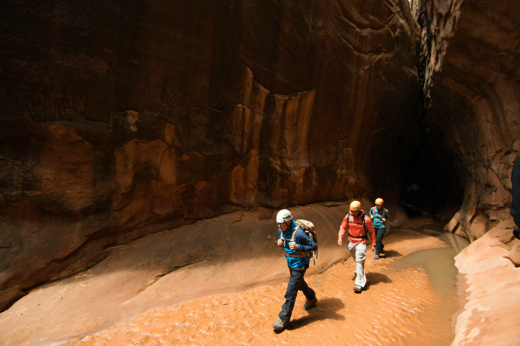 Going through canyons of Utah